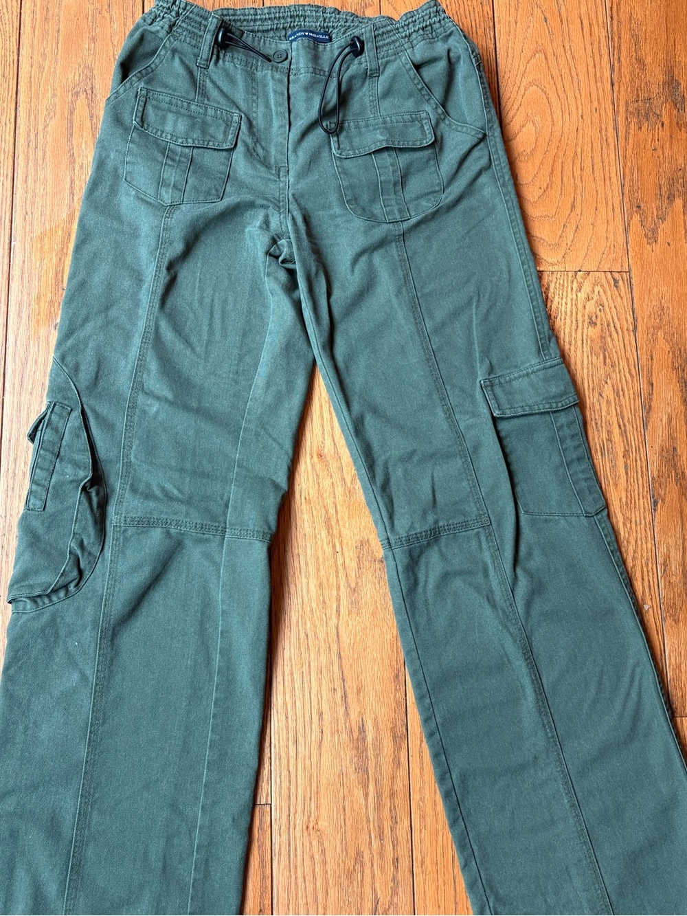 Brandy Melville Dark Olive Green Cargo Pants - women